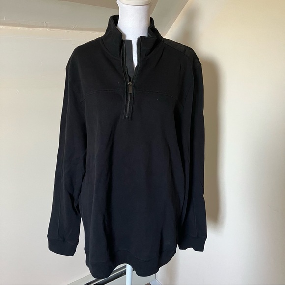 Calvin Klein Other - Men’s Calvin Klein Black Quarter Zip Sweater size Large